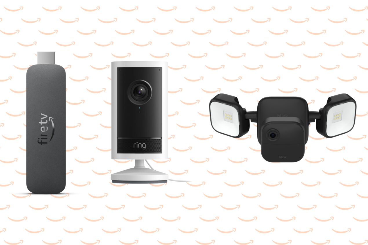 Disponibili da oggi Amazon Fire TV 4K Select e due videocamere da esterni Ring e Blink