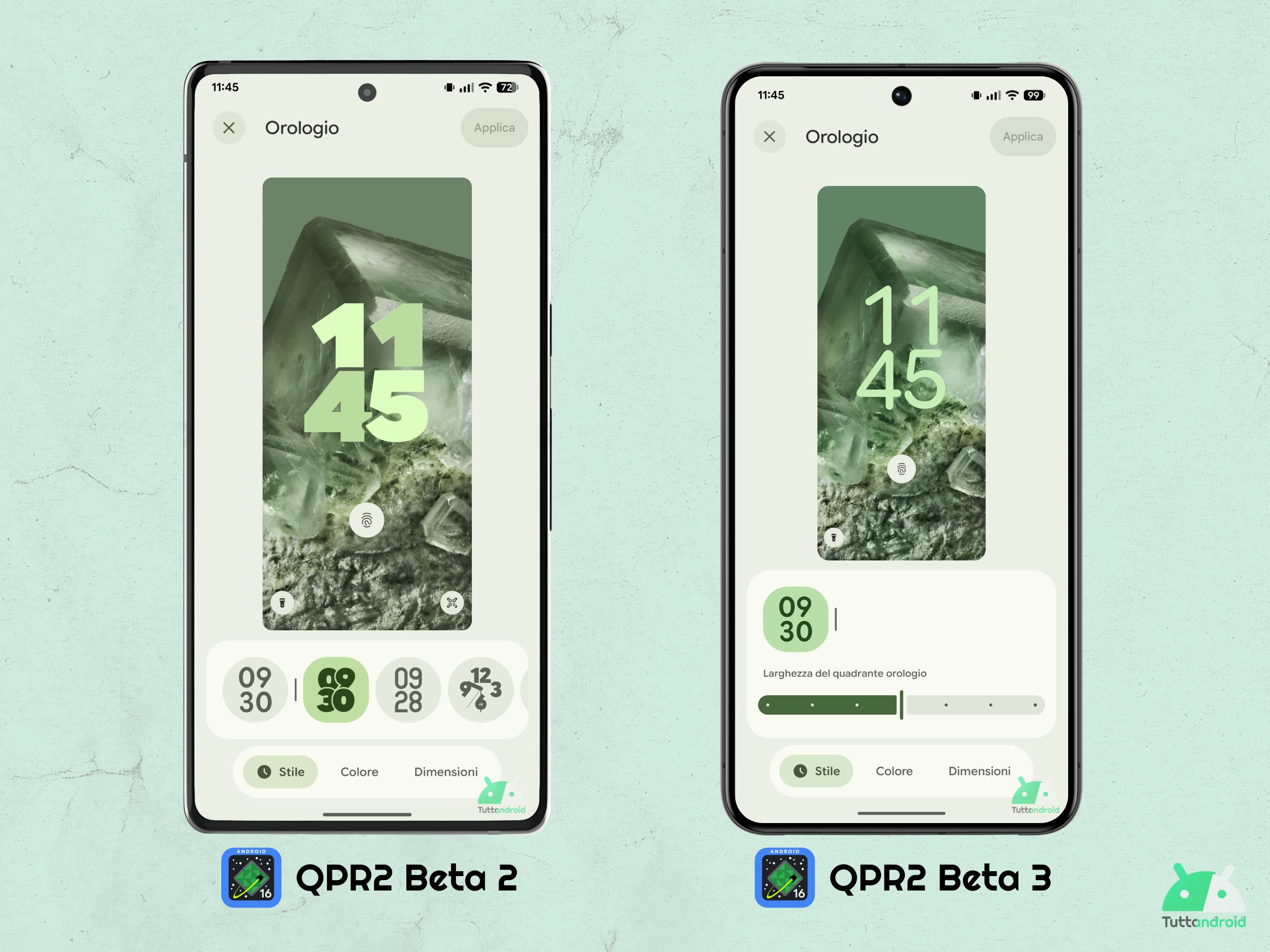 Android 16 QPR2 - Beta 3 - Bug orologio schermata di blocco
