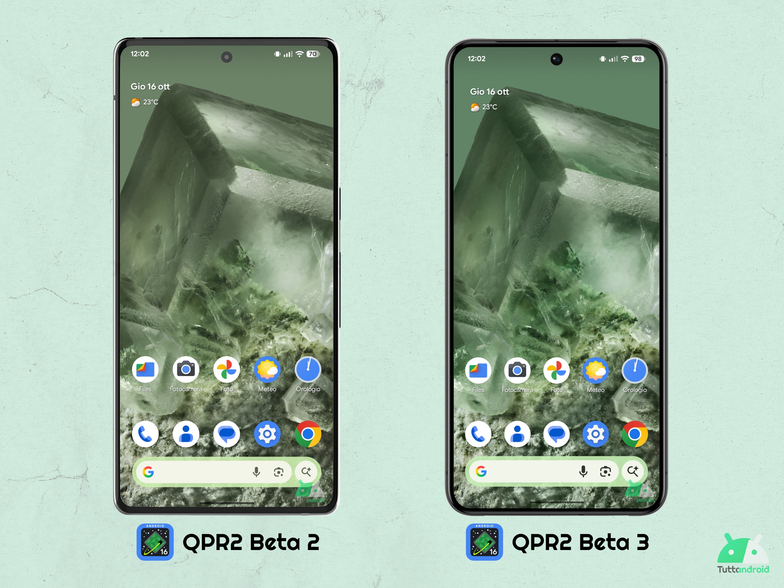 Android 16 QPR2 - Beta 3 - Pixel Launcher - barra ricerca