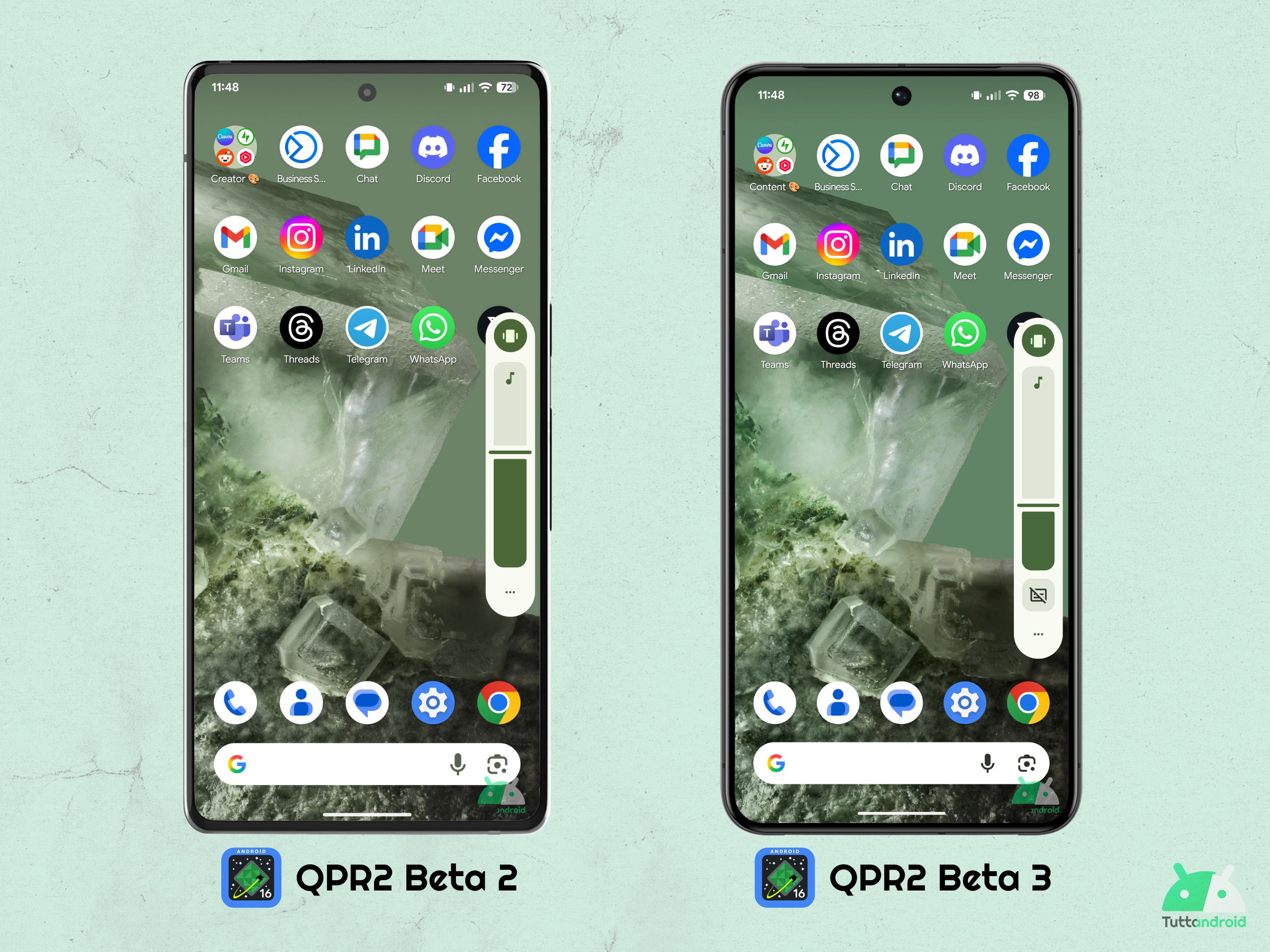 Android 16 QPR2 - Beta 3 - Sottotitoli in tempo reale slider volume
