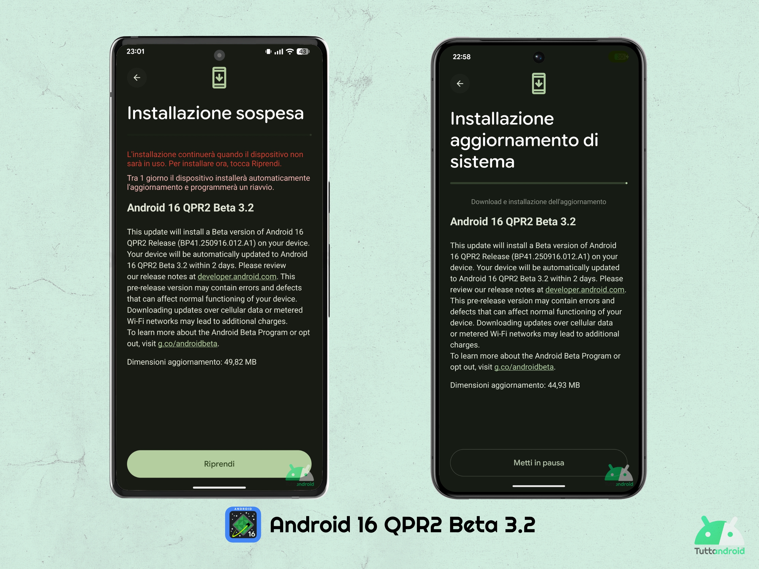 Android 16 QPR2 - Beta 3.2 on Google Pixel 7 Pro e Pixel 8 Pro