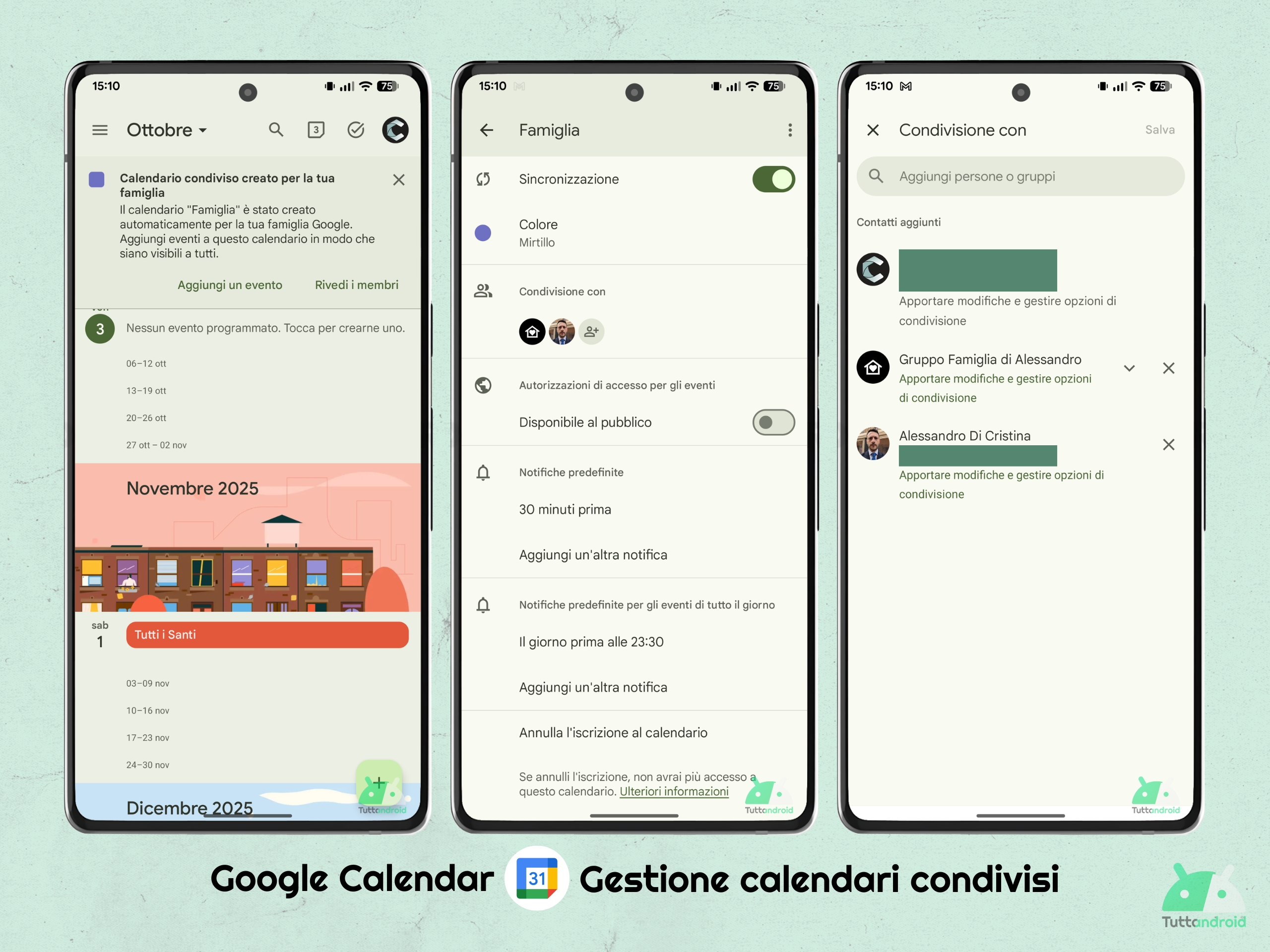 Google Calendar v2025.38.0-809757839 - Calendari condivisi