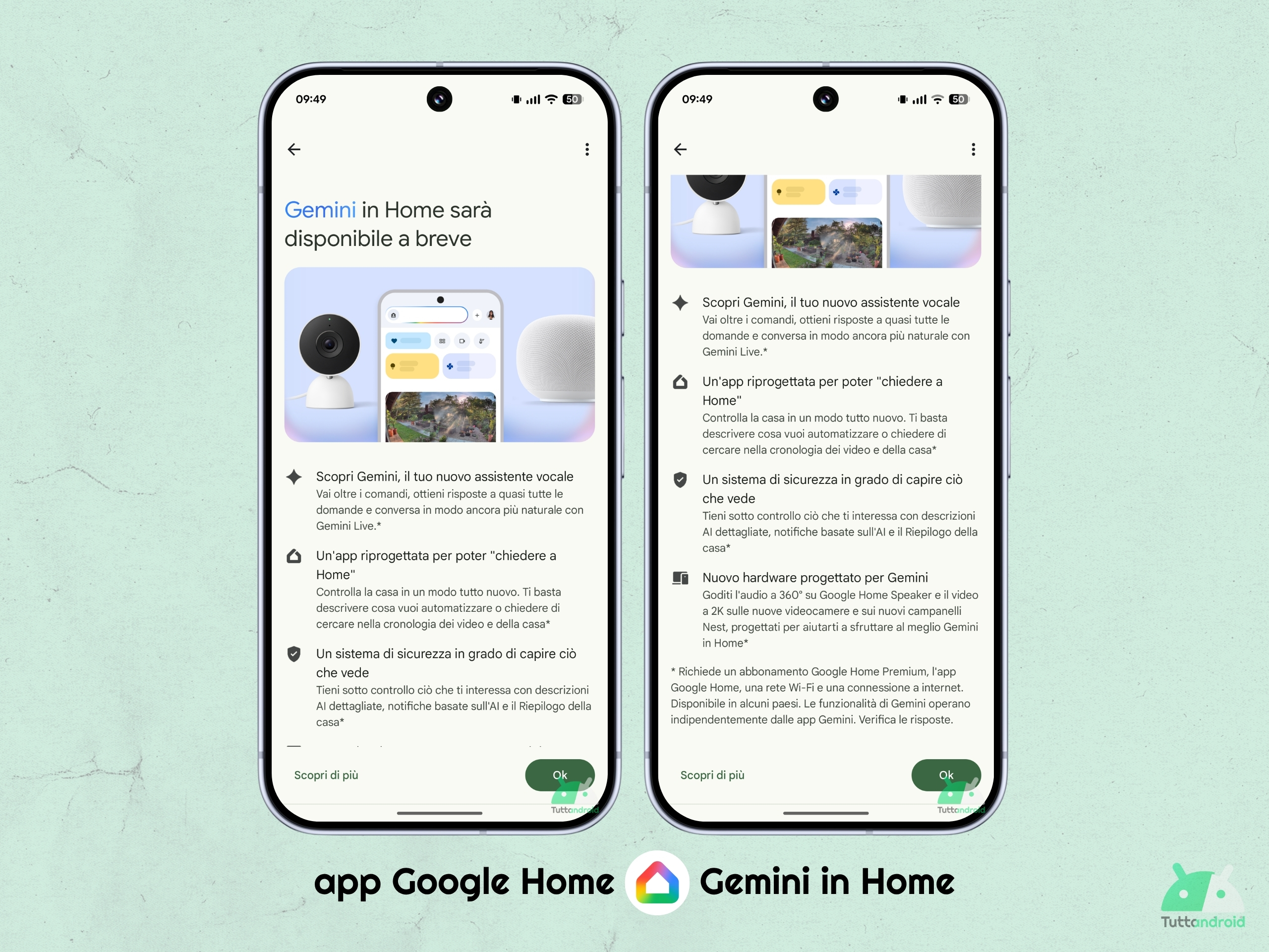 Google Home app v4.0.53.2 - Gemini in Home disponibile a breve