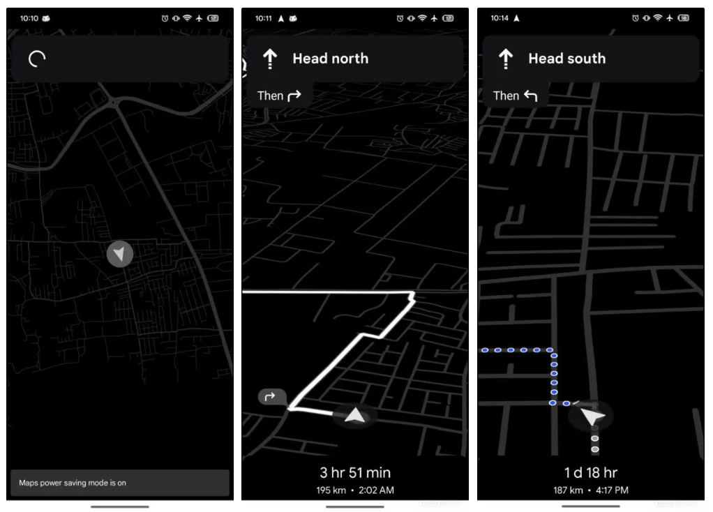 Google Maps Min Mode
