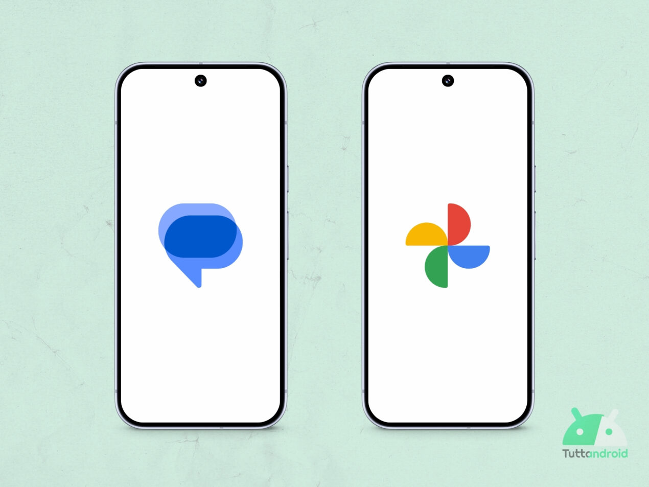 Google Messaggi attende Nano Banana; nuova scheda in arrivo su Google Foto