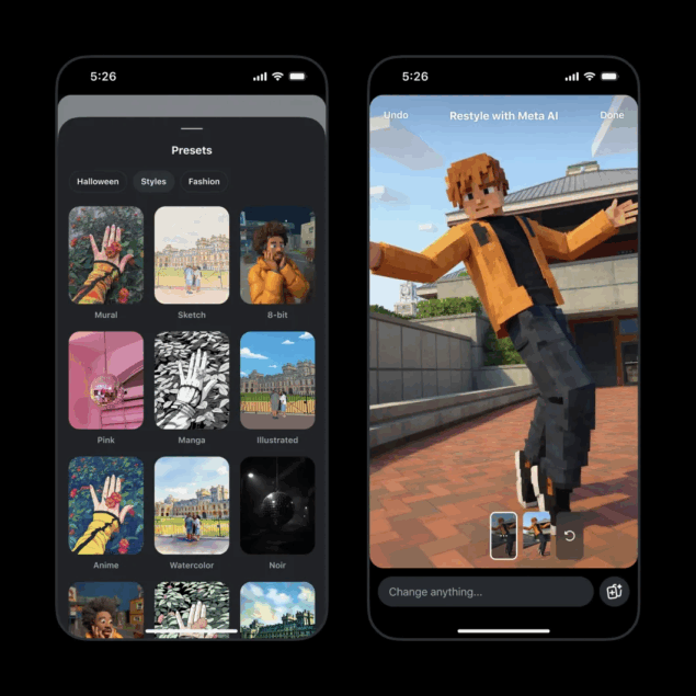 Instagram Restyle intelligenza artificiale-3