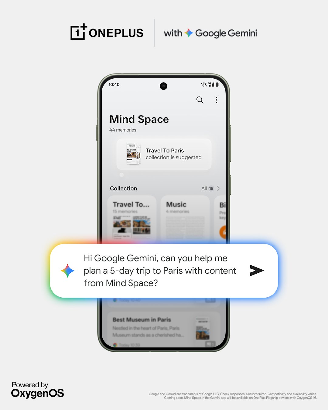 OxygenOS 16 integrazione Gemini OnePlus India