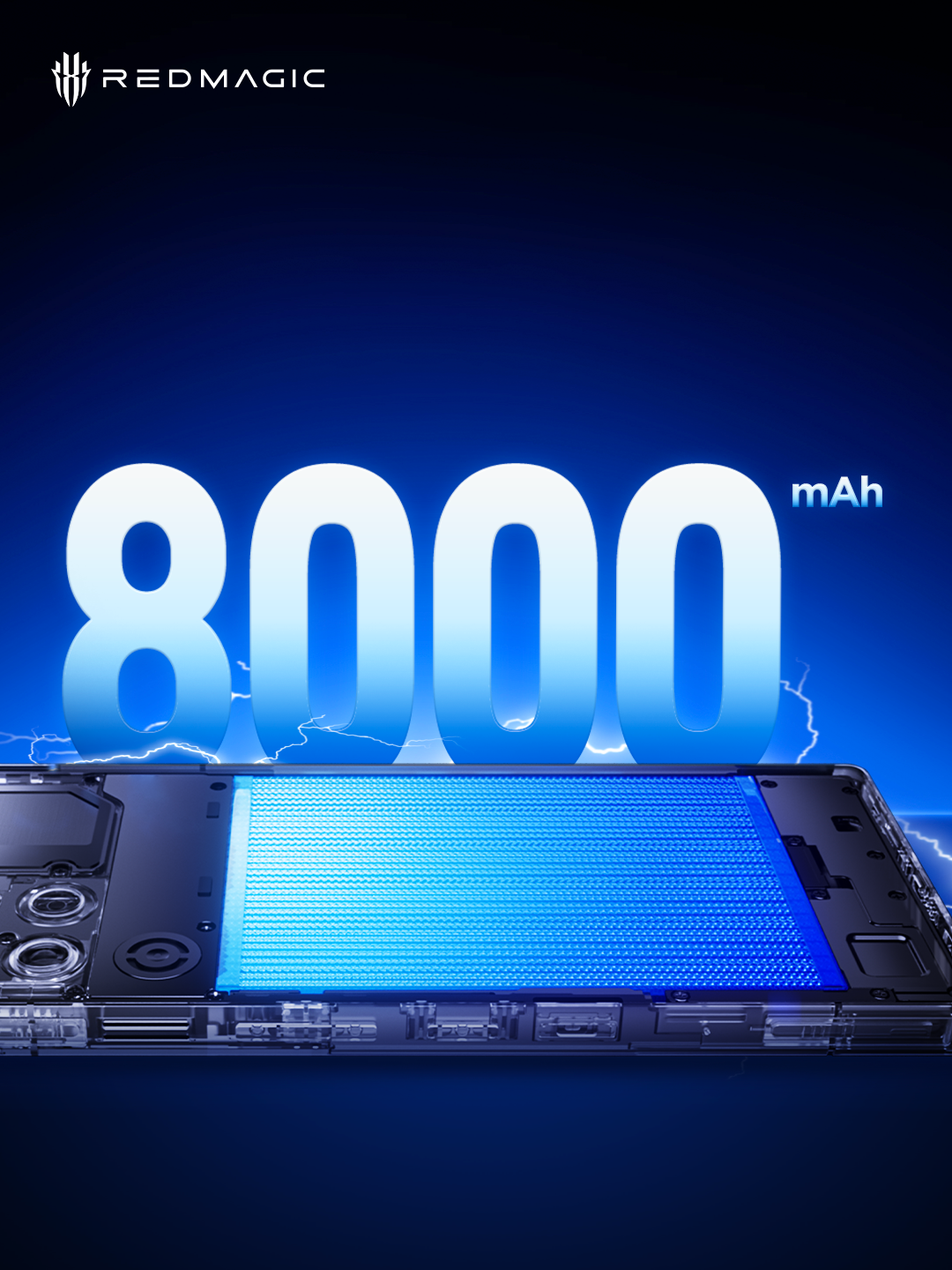 REDMAGIC 11 Pro cn - Batteria da 8000 mAh