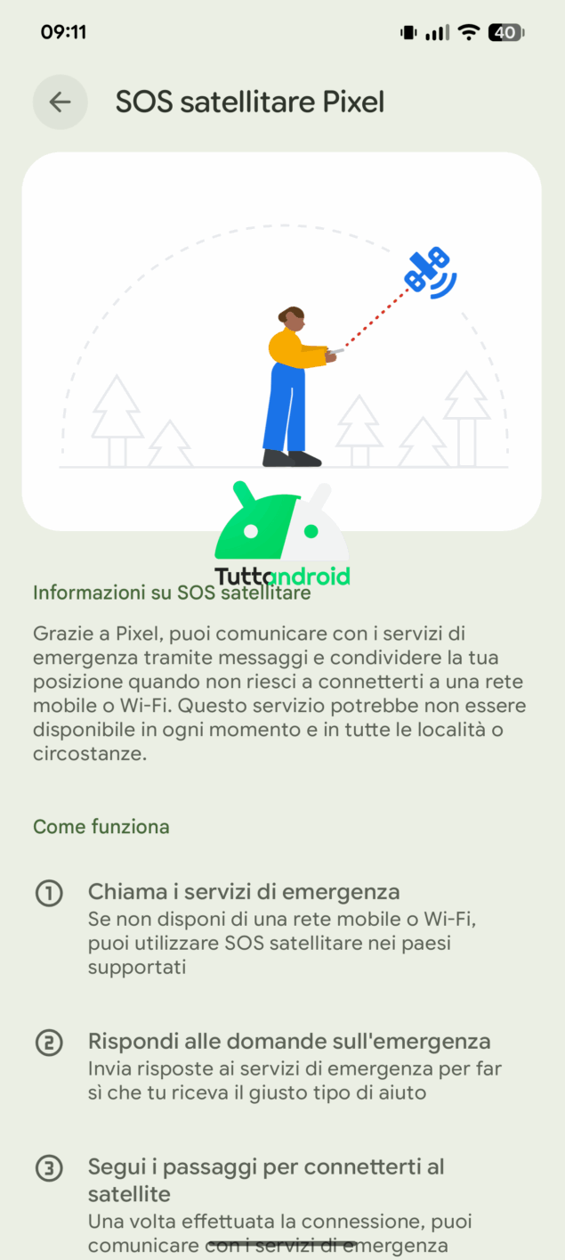 SOS Satellitare Pixel
