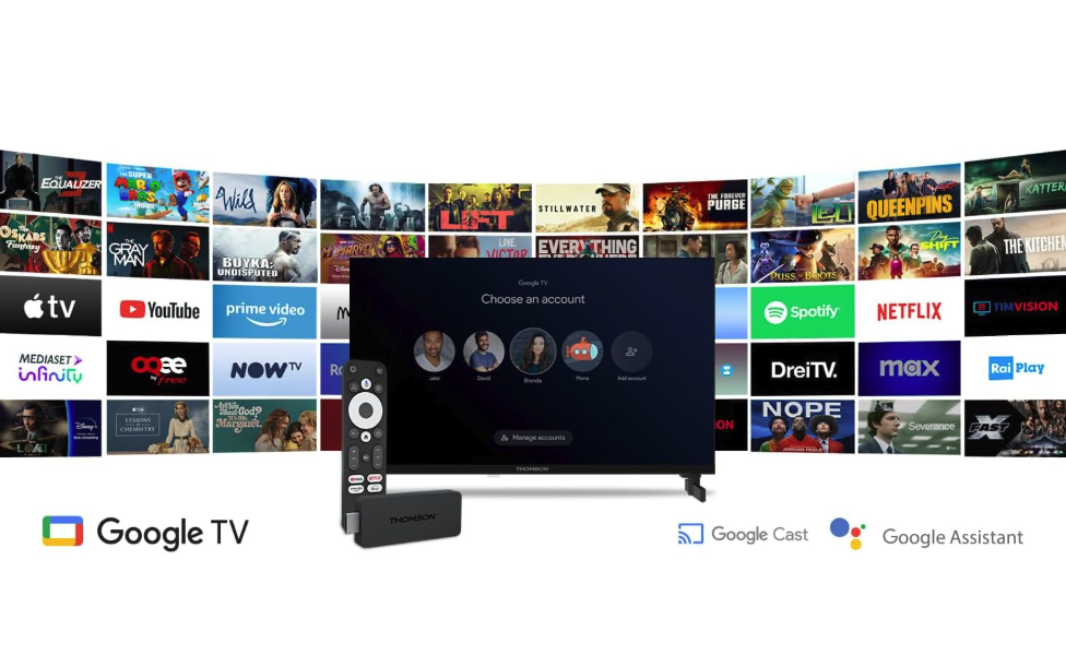 da tv normale a google tv 4k con meno di 408364 super offerta sul thomson stick 140