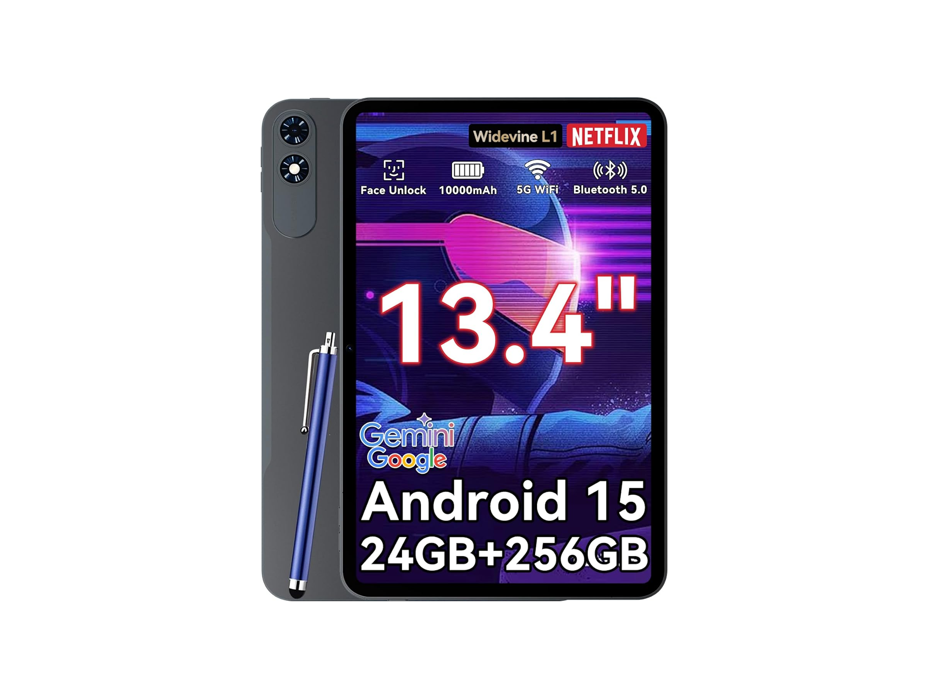 questo tablet android pu242 diventare un notebook e costa meno di 200 euro in offerta