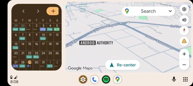 android auto widget