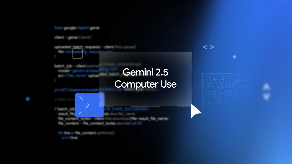 google lancia gemini 25 computer use l8217ai naviga sul web come un essere umano