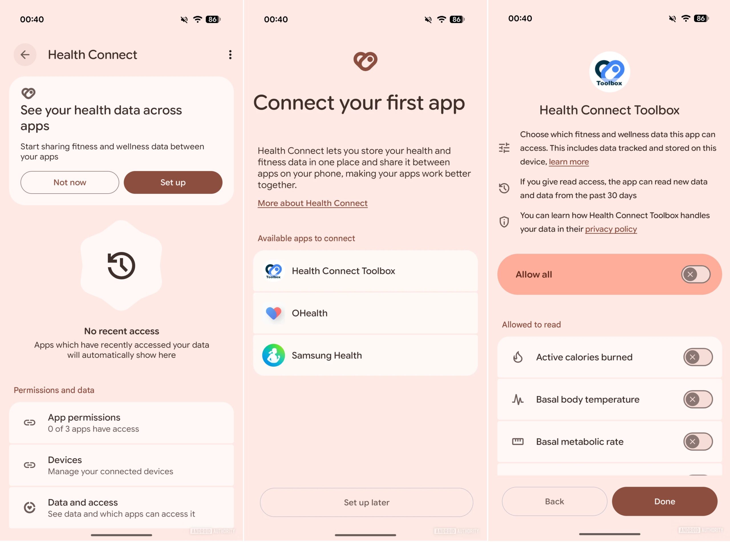 google health connect