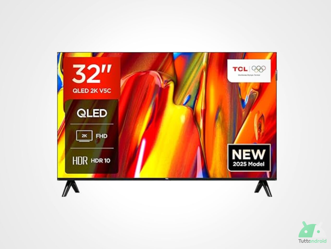 Smart TV TCL 32” QLED con Google TV al minimo storico: solo 166€ su Amazon
