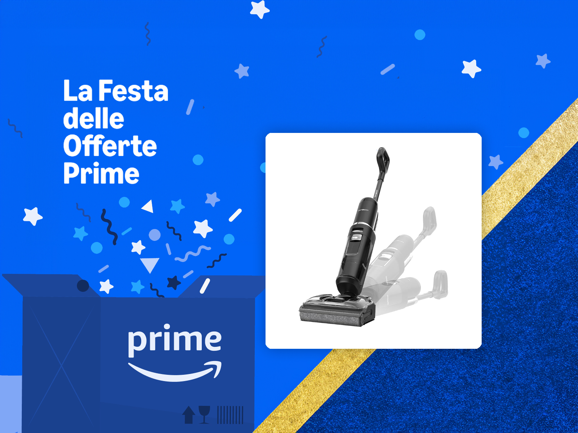 Tineco Floor One S7 Stretch Ultra al minimo storico per la Festa delle Offerte Prime