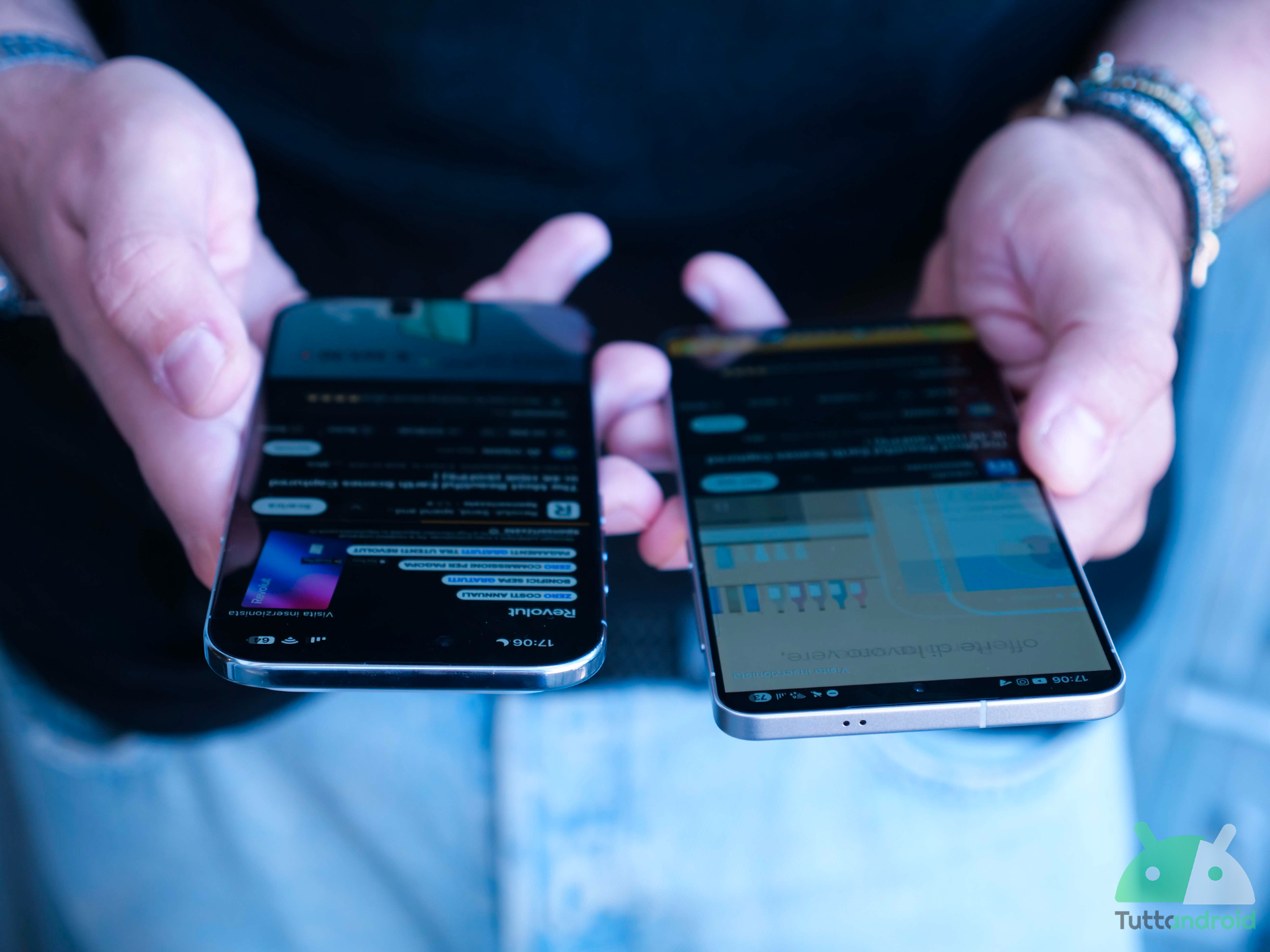Galaxy S25 Edge contro iPhone Air