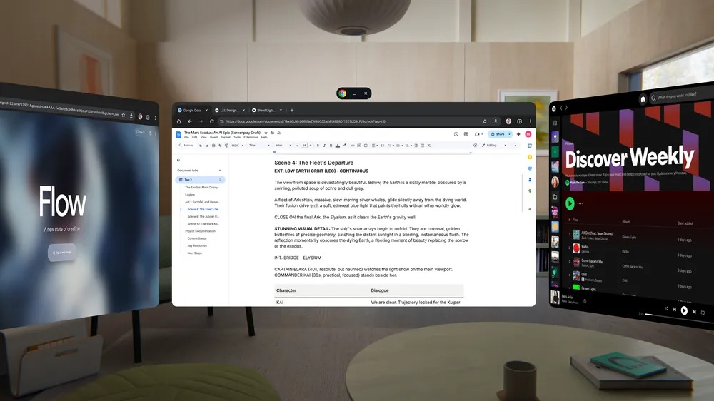 samsung galaxy xr produttività