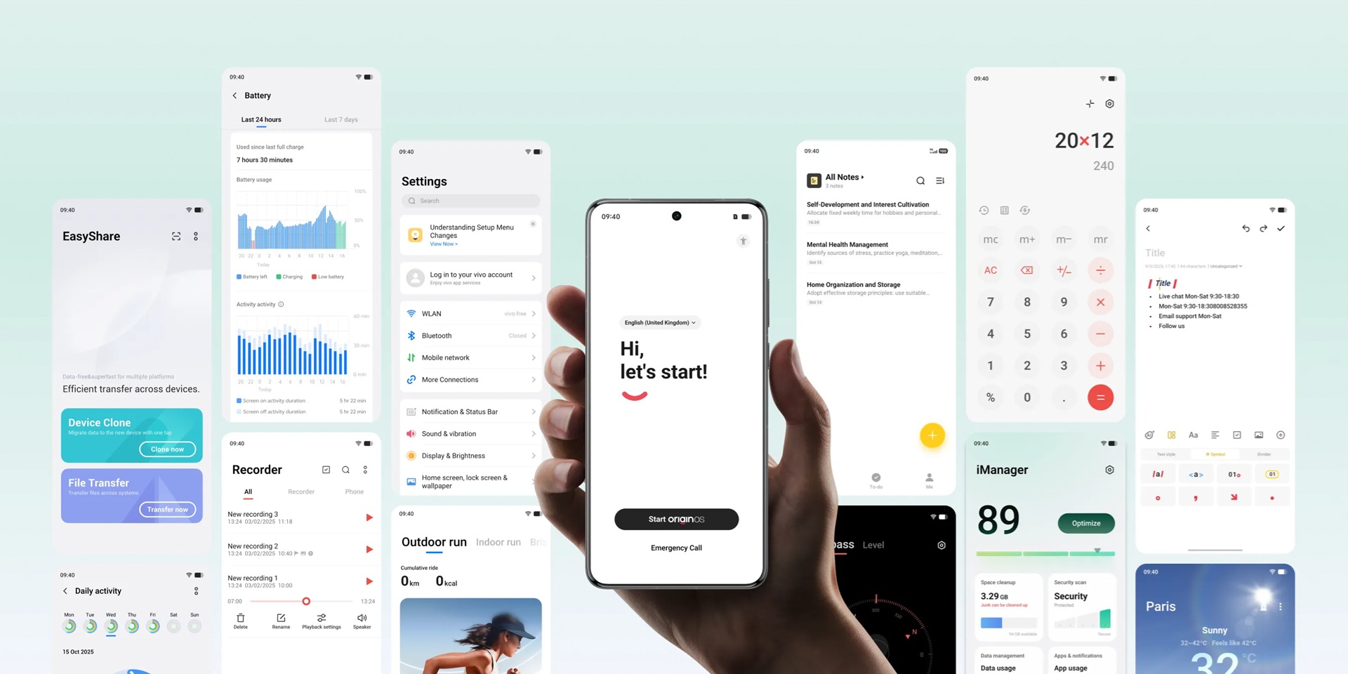 vivo OriginOS 6 Global - design app