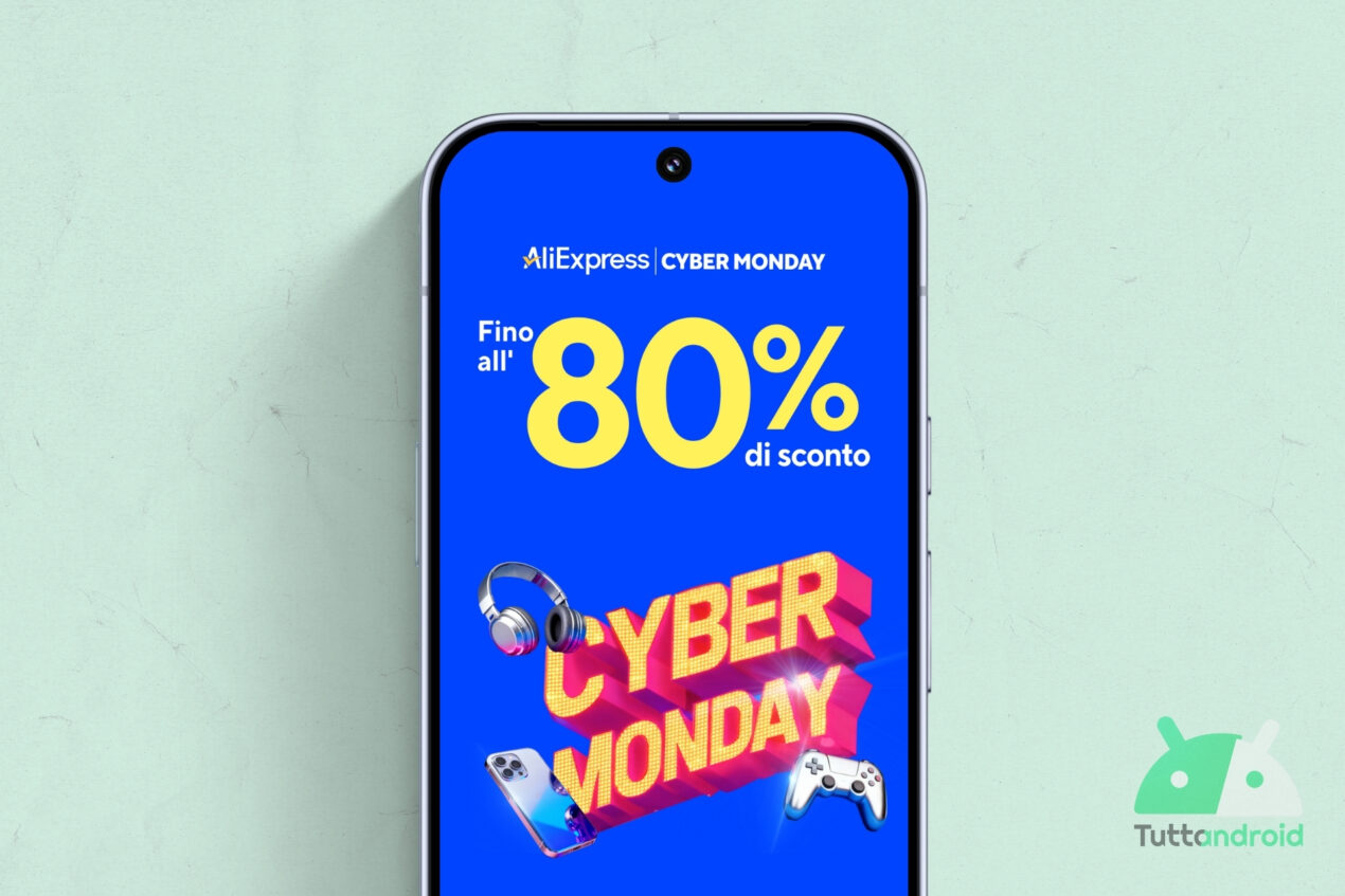 AliExpress accoglie dicembre con la promo Cyber Monday: grossi sconti e ricchi coupon