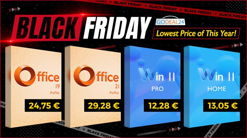 Partono le offerte del Black Friday di Godeal24 Partono le offerte del Black Friday di Godeal24