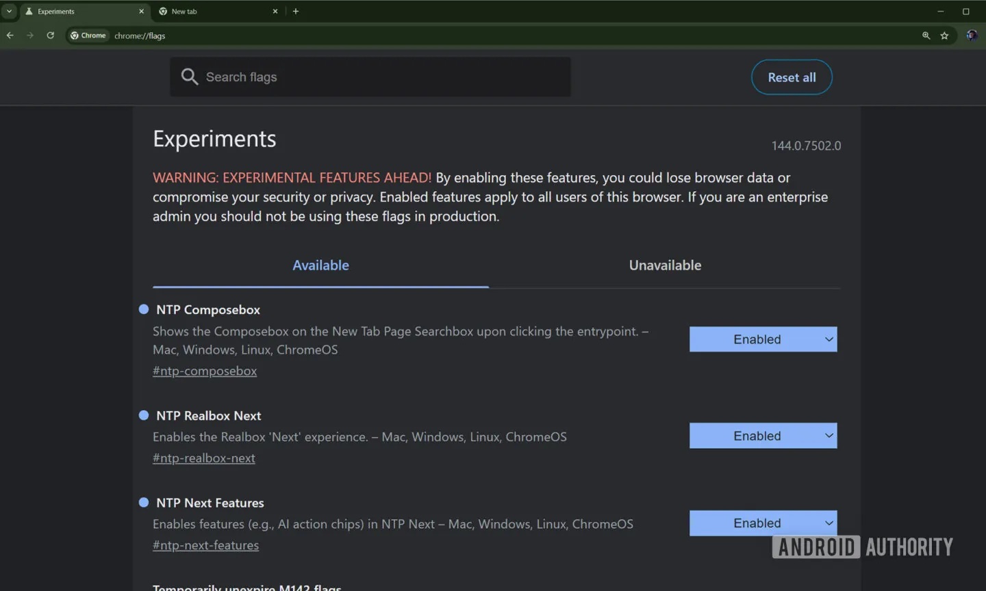 Google Chrome Canary Nano Banana Deep Search-2