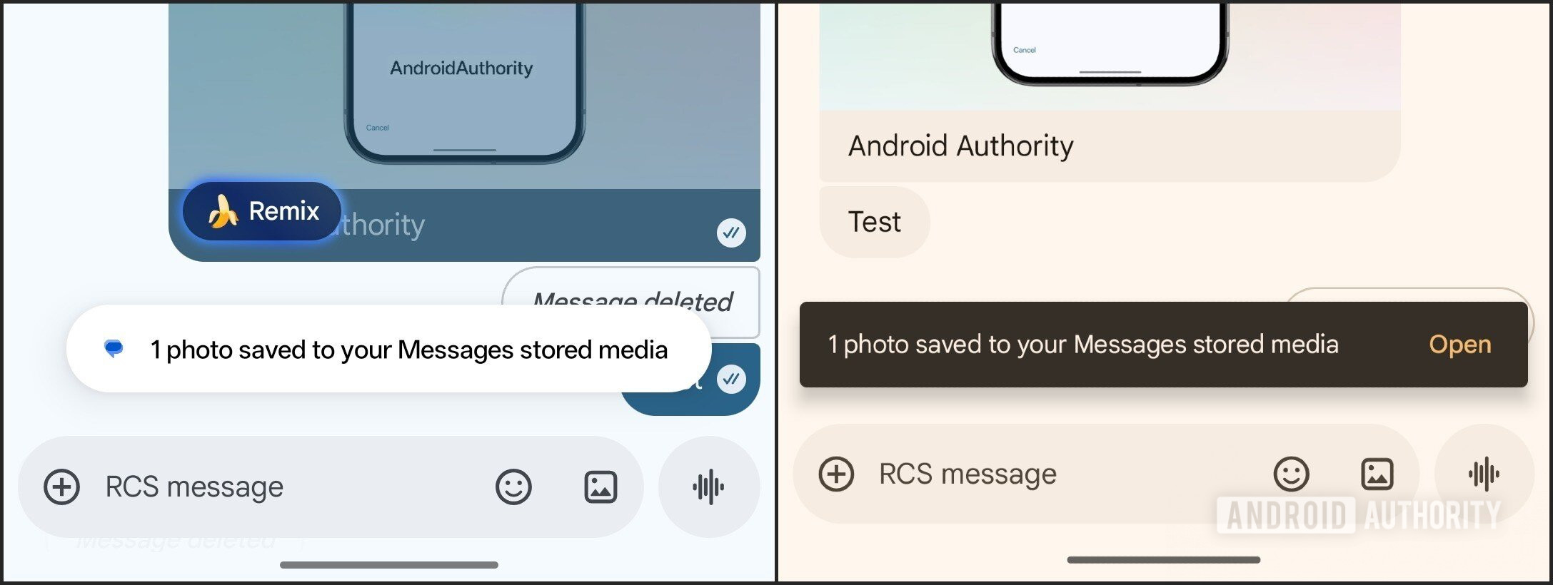 Google Messaggi v20251121_00 beta - Salvataggio file multimediali