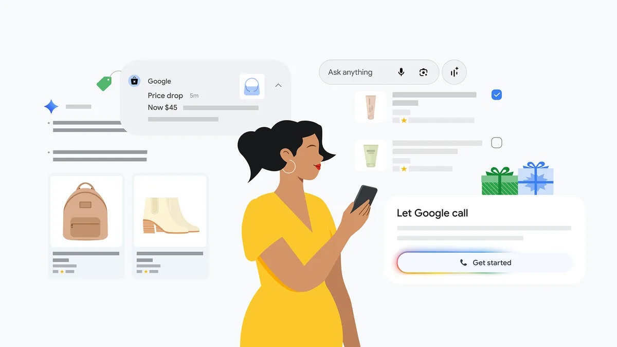 Google shopping AI feste natalizie