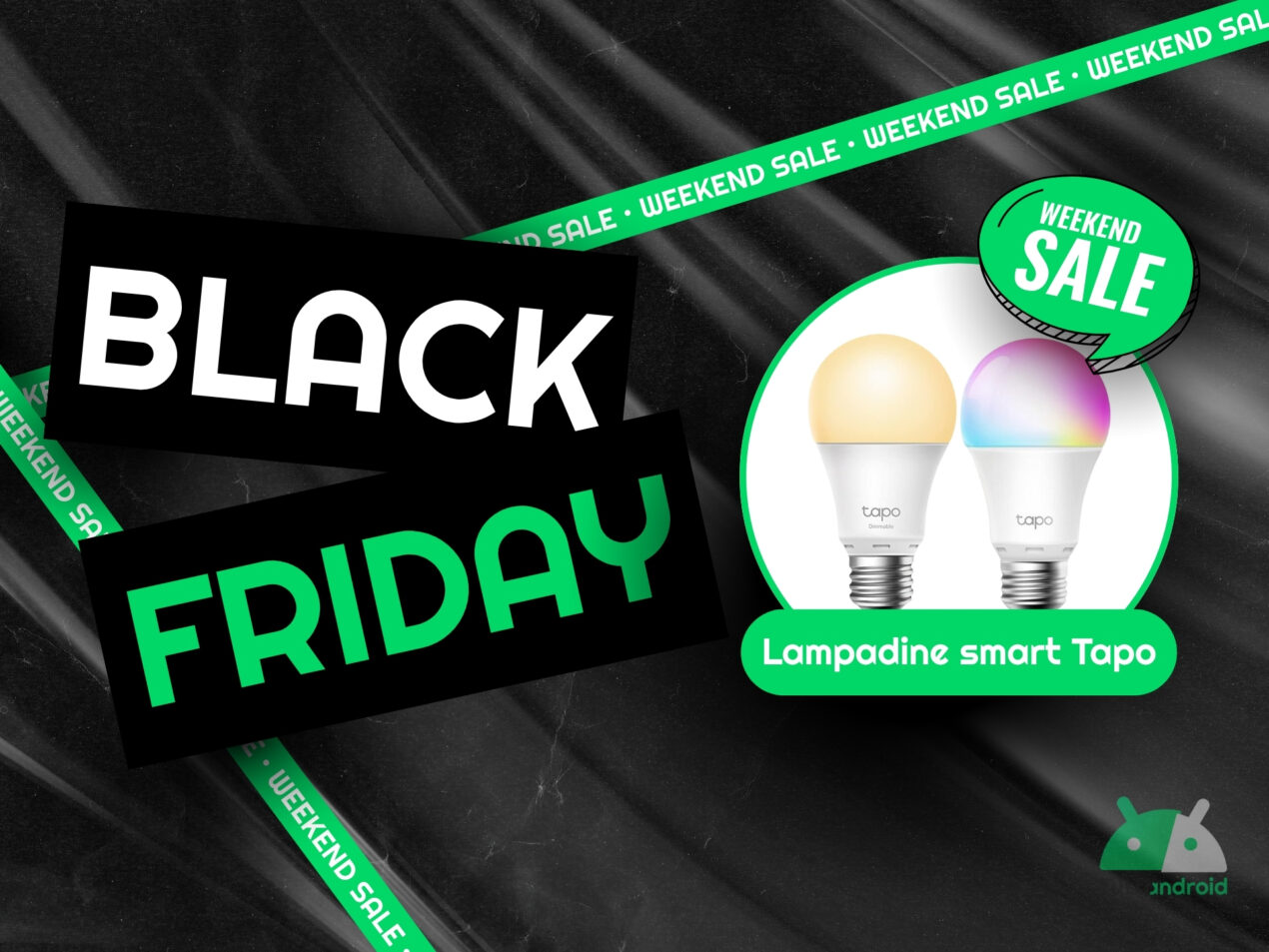 Queste lampadine smart sono praticamente regalate su Amazon per il Black Friday