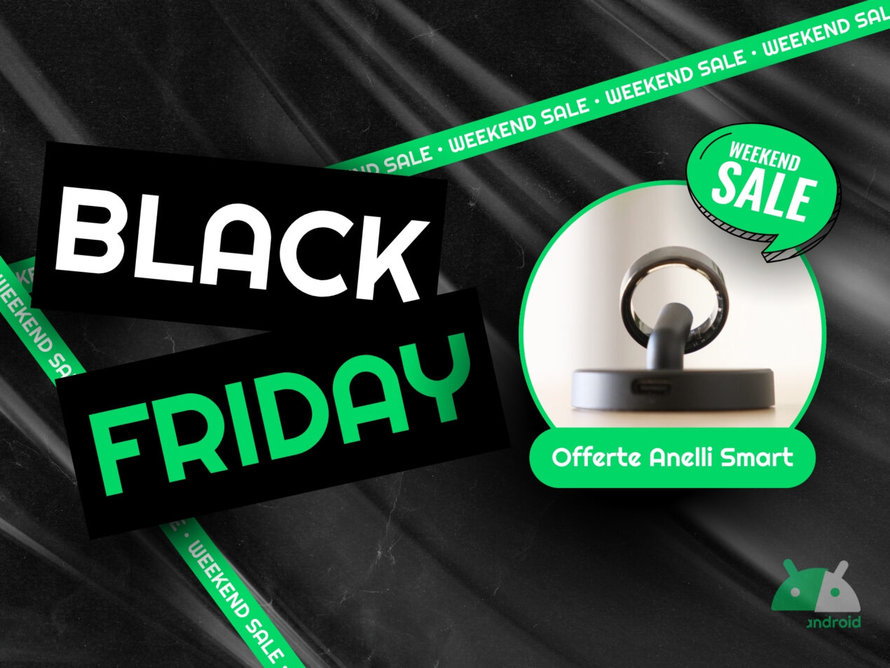 È il momento giusto per acquistare i migliori anelli smart col Black Friday di Amazon