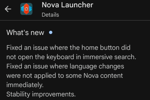 Nova Launcher