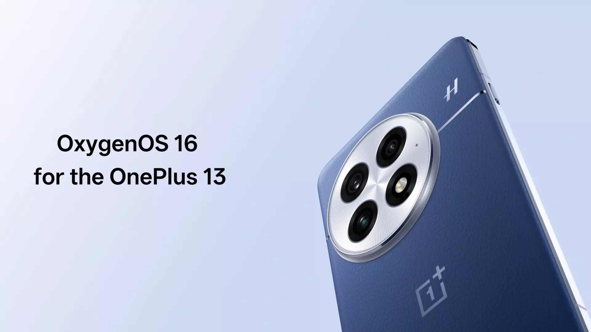 OxygenOS 16 su OnePlus 13 India hero