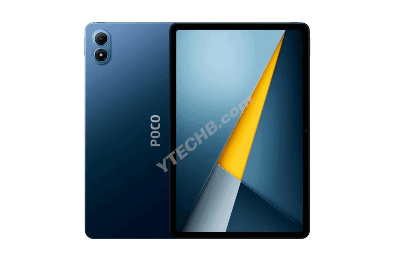 Un leak svela design e caratteristiche di POCO Pad M1