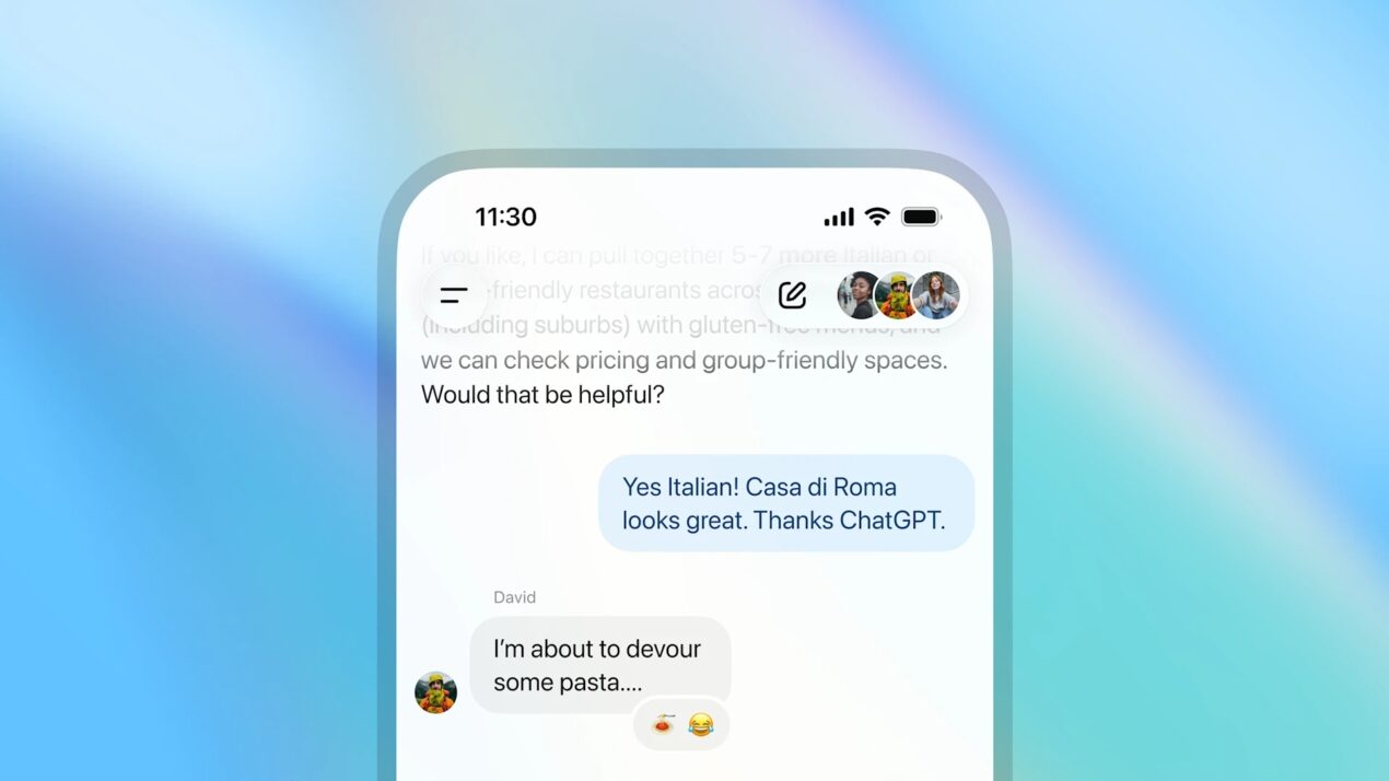ChatGPT introduce le chat di gruppo: collaborazione e idee tra diversi utenti