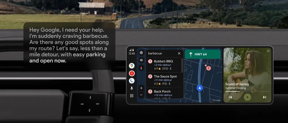 gemini su android auto