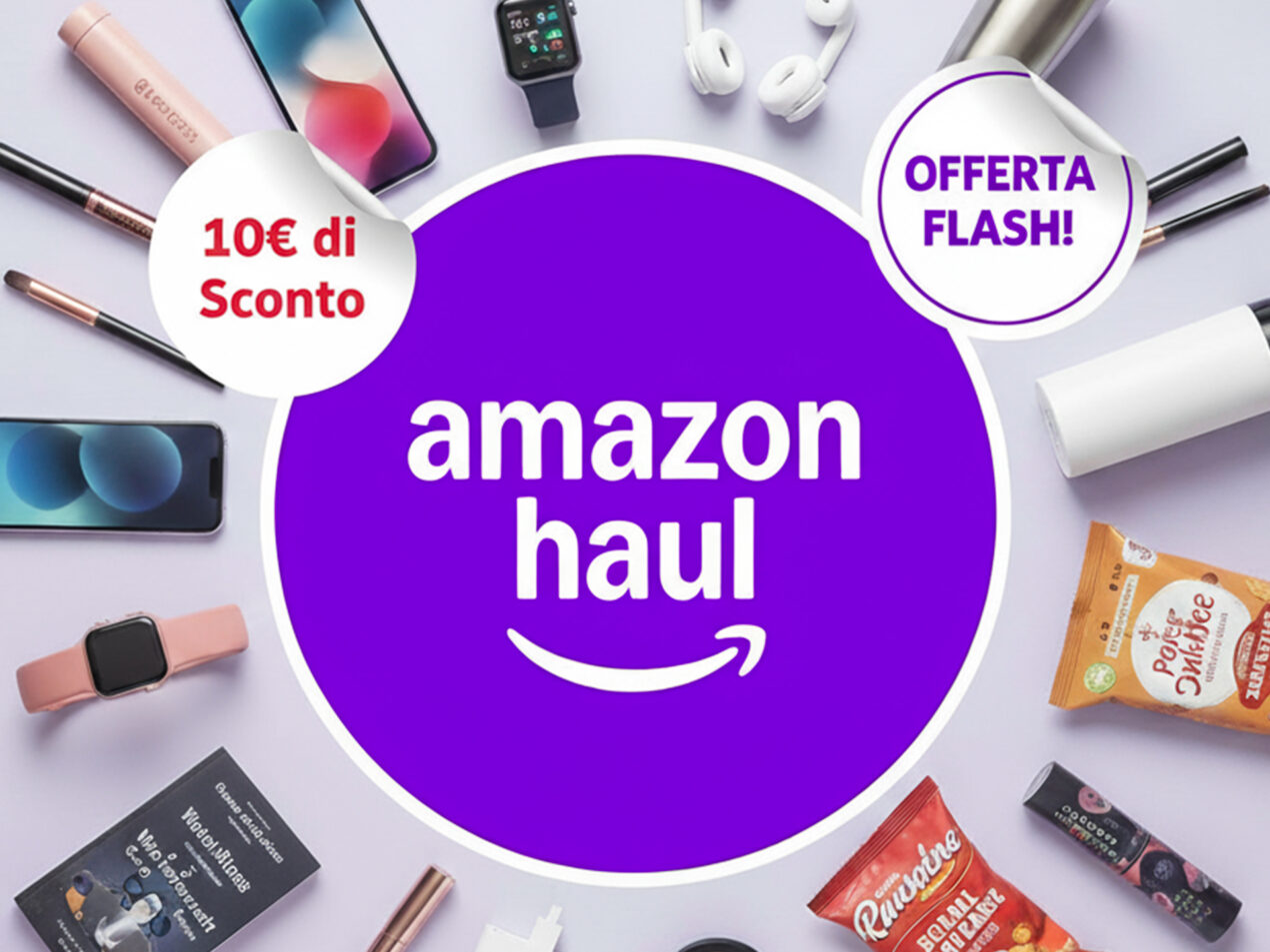 Risparmia subito su Amazon Haul: coupon sconto da non perdere, solo per oggi