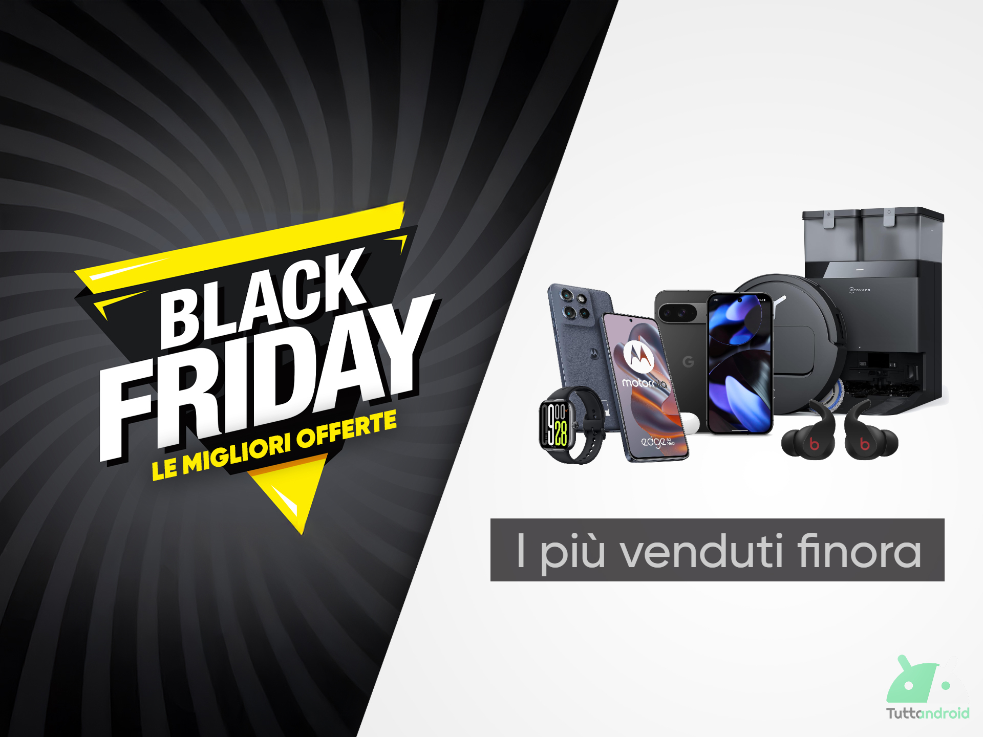 I prodotti più venduti del Black Friday Amazon finora: queste le offerte più popolari