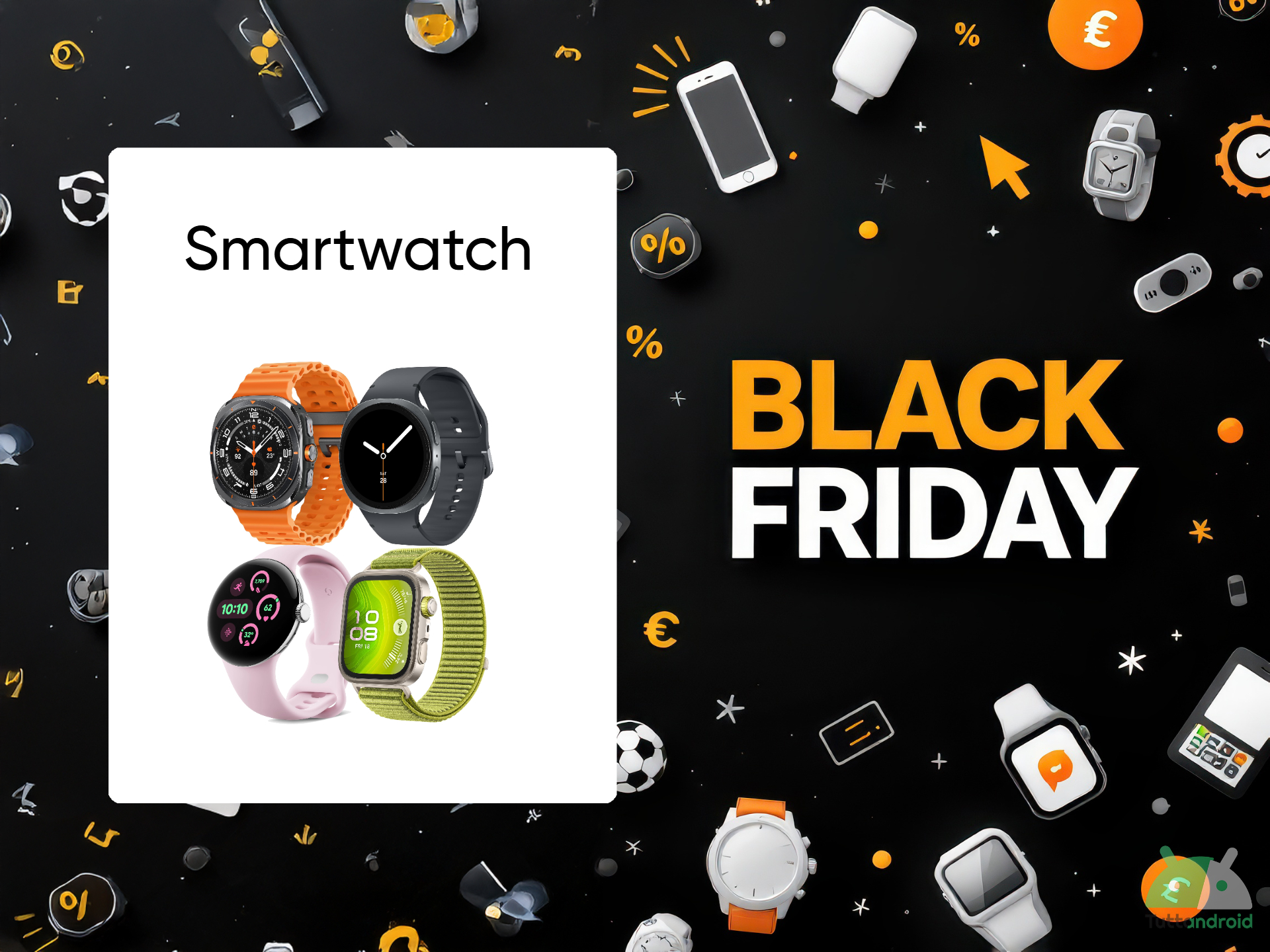 smartwatch a non finire con le offerte amazon del black friday