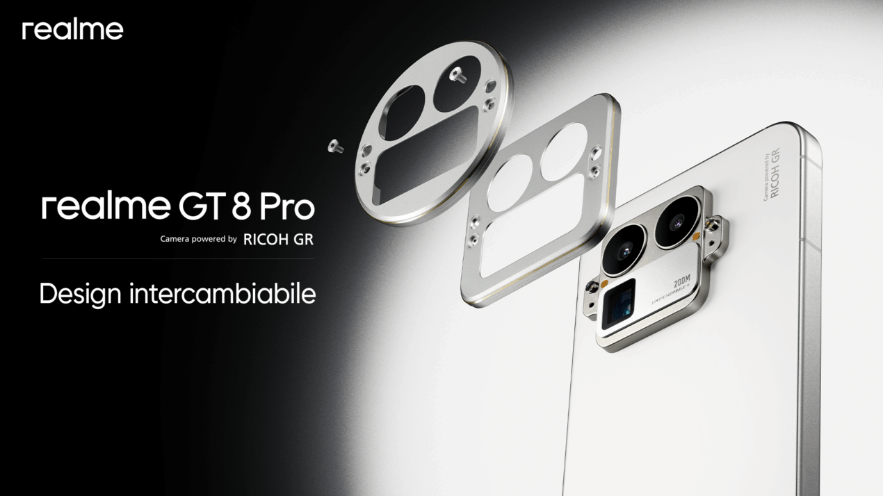 Realme GT 8 Pro vuole rivoluzionare il design ormai 