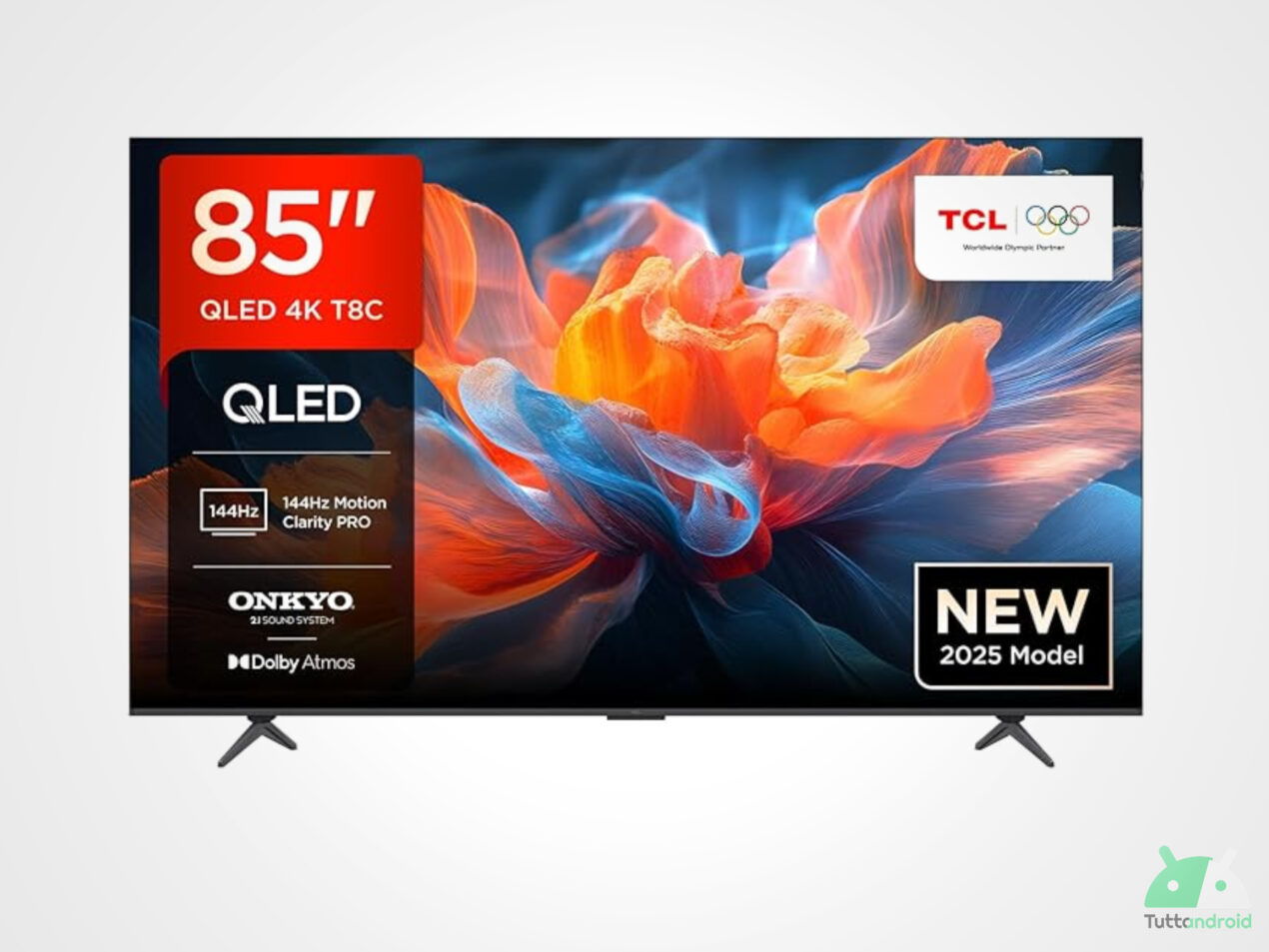 Google TV TCL in offerta super su Amazon: 85 pollici, 144 Hz e QLED ad appena 700€