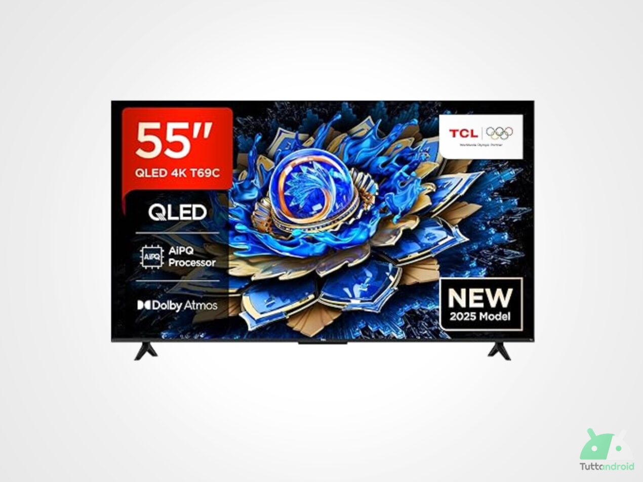 Offerta top su Amazon: Smart TV TCL QLED 55” con Google TV a 280€