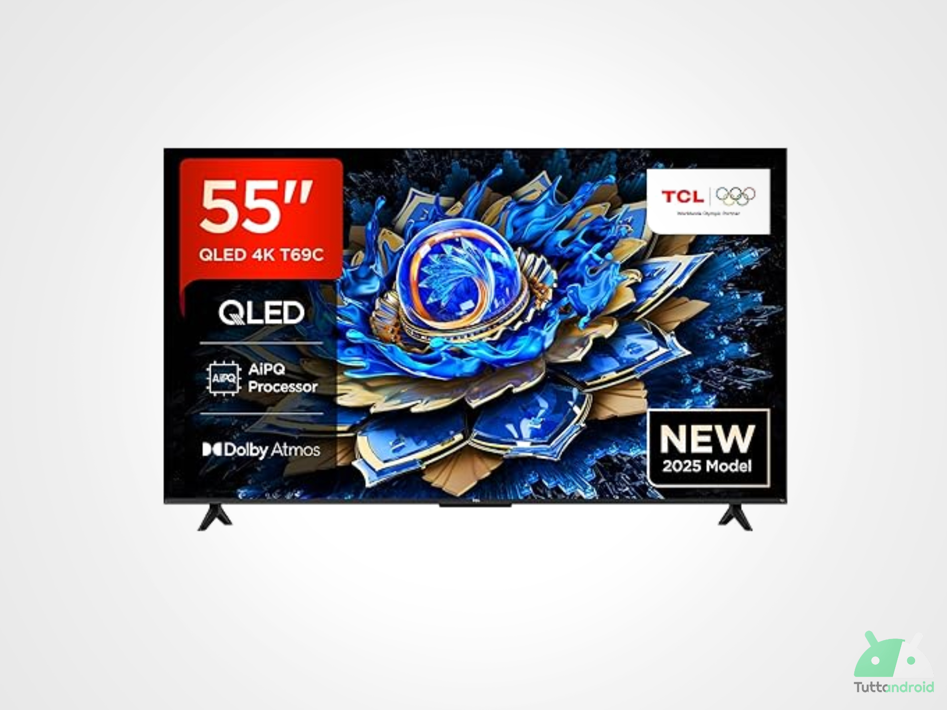 Offerta top su Amazon: Smart TV TCL QLED 55” con Google TV a 280€