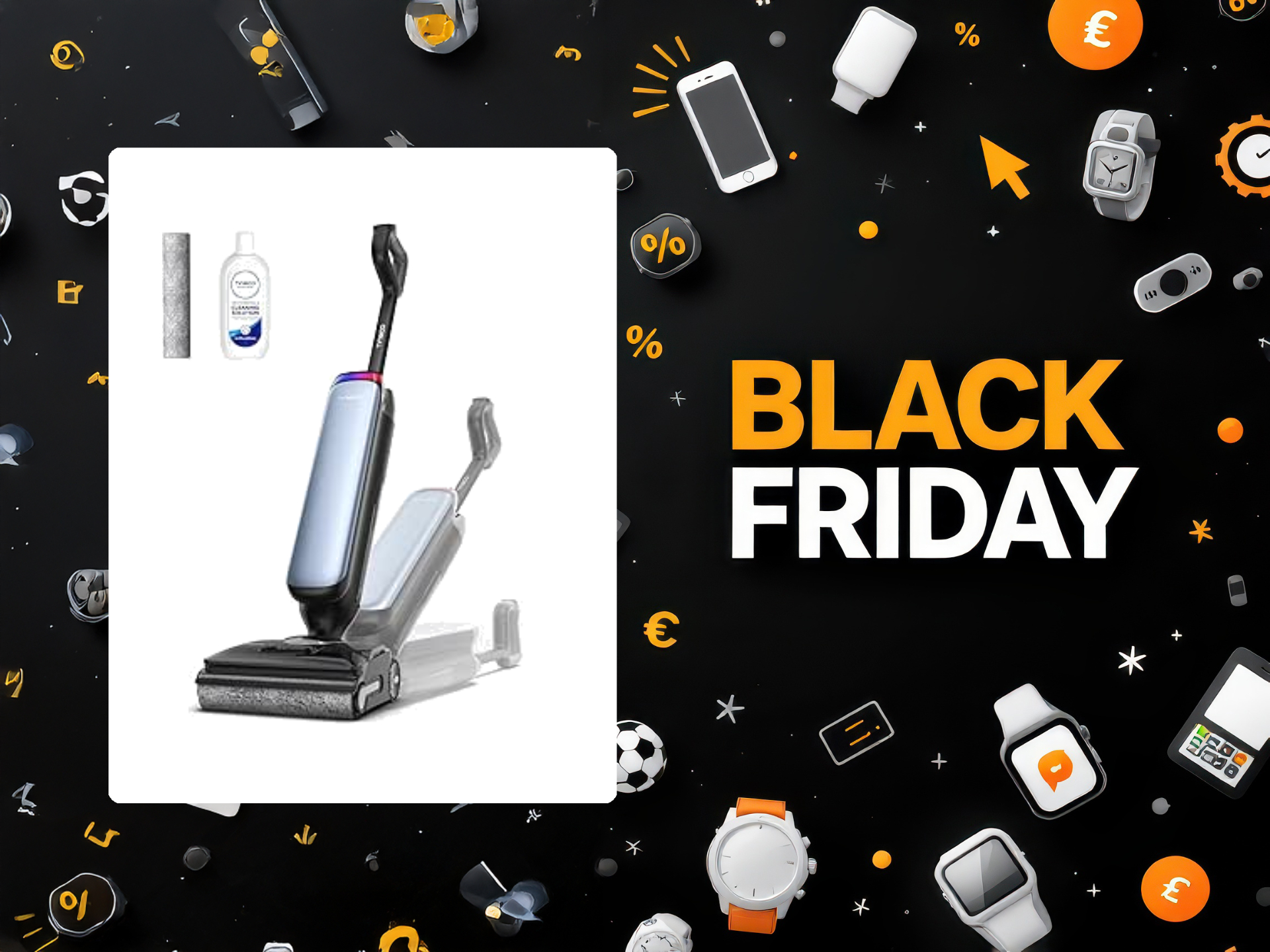 Il BlackFriday di Amazon sconta Tineco Floor One S9 Artist: prezzo sotto i 500€