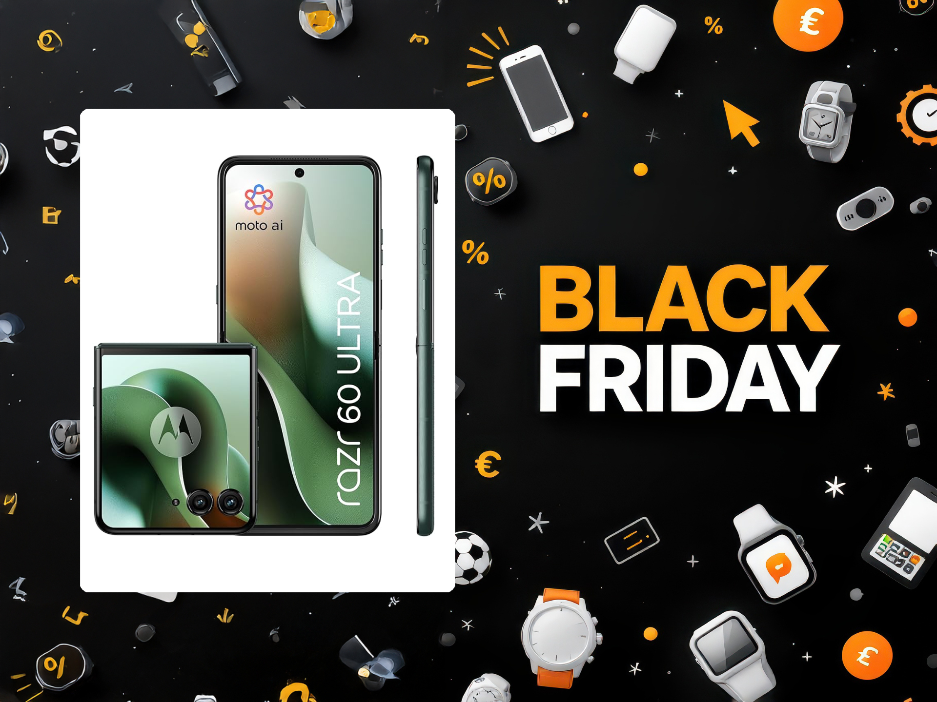 45% di sconto (listino) sul Motorola Razr 60 Ultra: il flip top di gamma ora è un affare