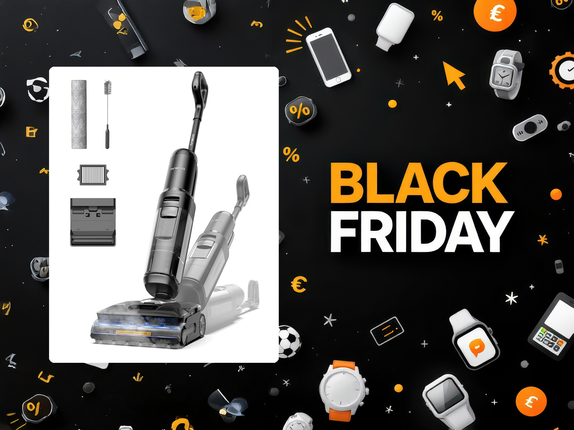 tineco s7 stretch steam in forte sconto il lavapavimenti a vapore top di gamma cala a 5398364