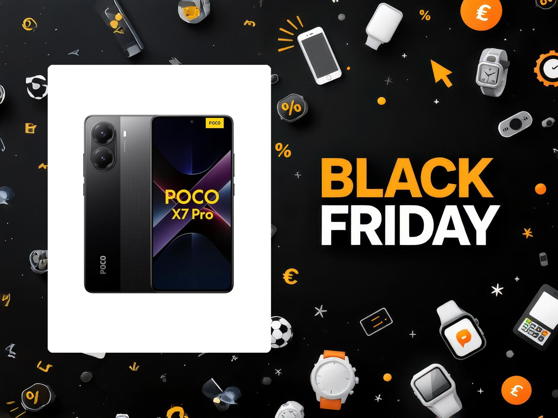 POCO X7 Pro in offerta per il Black Friday: hardware da top di gamma, prezzo da fascia media