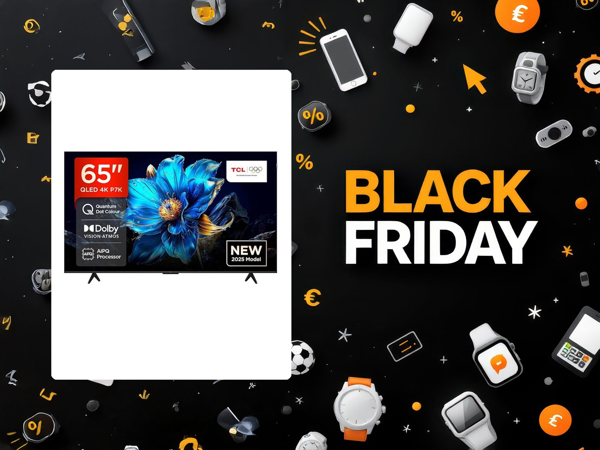 Meno di 350€ per avere una Google TV QLED da 65 pollici: offerta bomba su Amazon