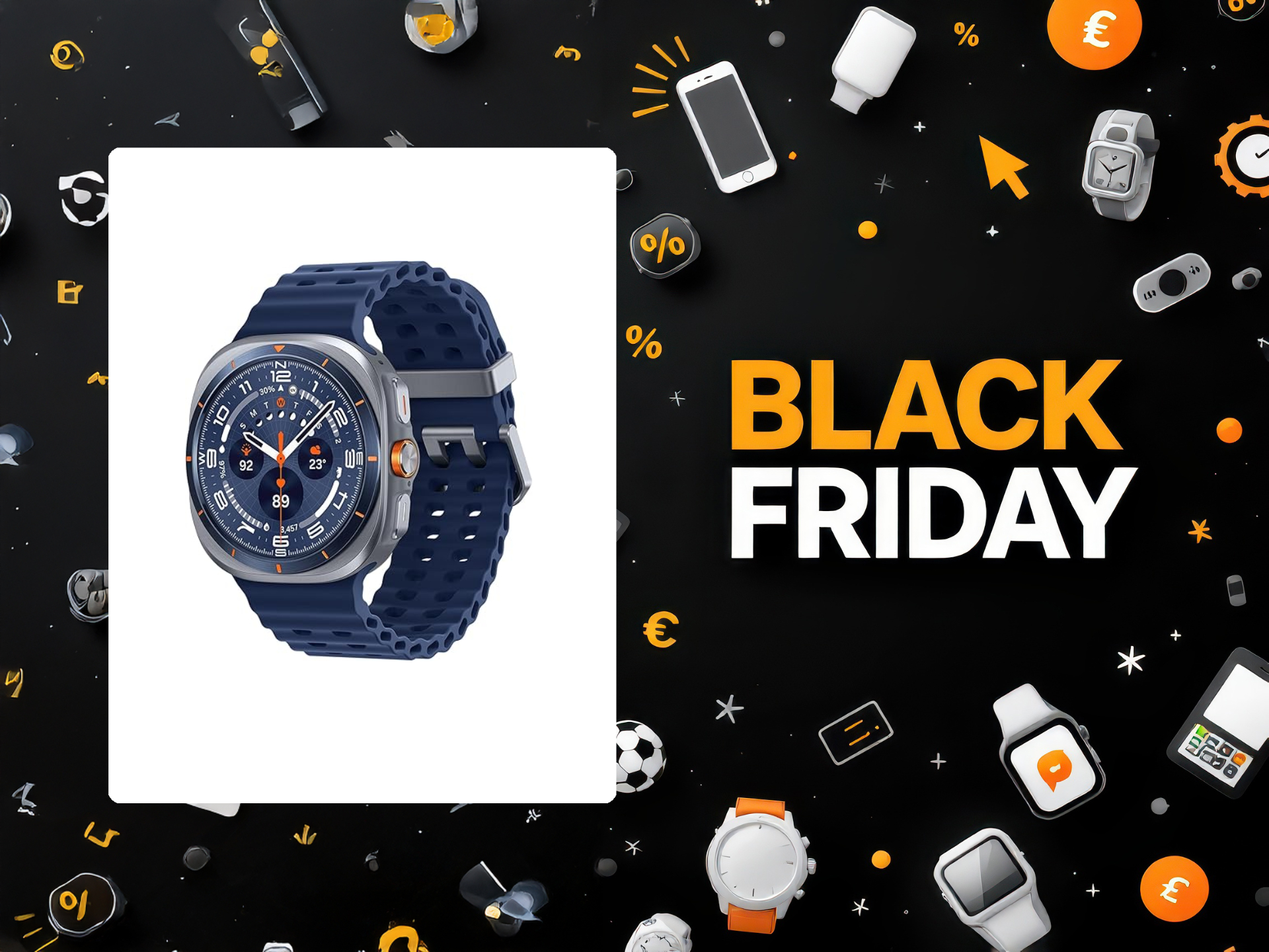 Samsung Galaxy Watch Ultra 2025: titanio, AI e LTE al prezzo più basso di sempre al Black Friday