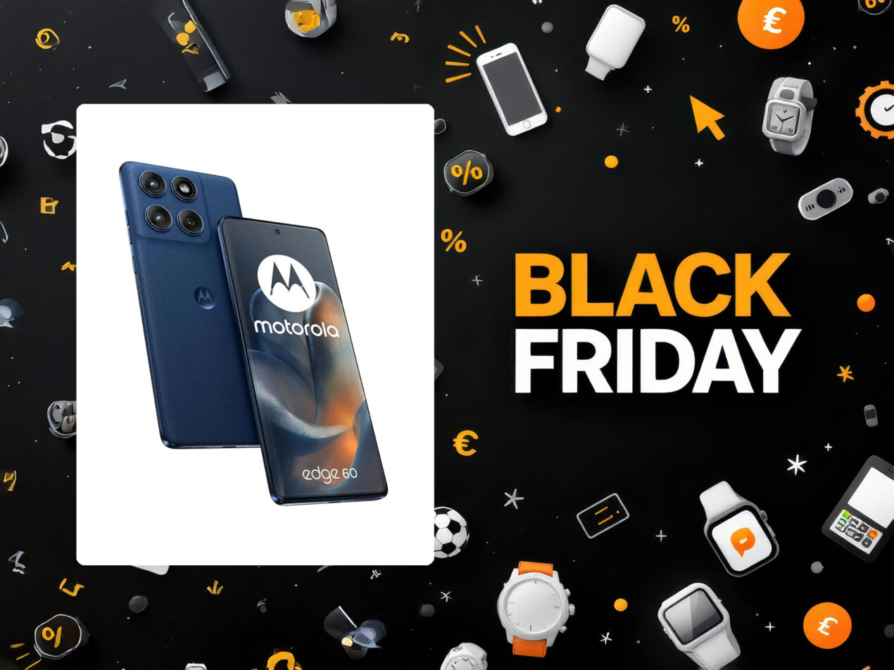 A 289€ Motorola Edge 60 è un BestBuy per il Black Friday, ora anche in versione 8/512 GB