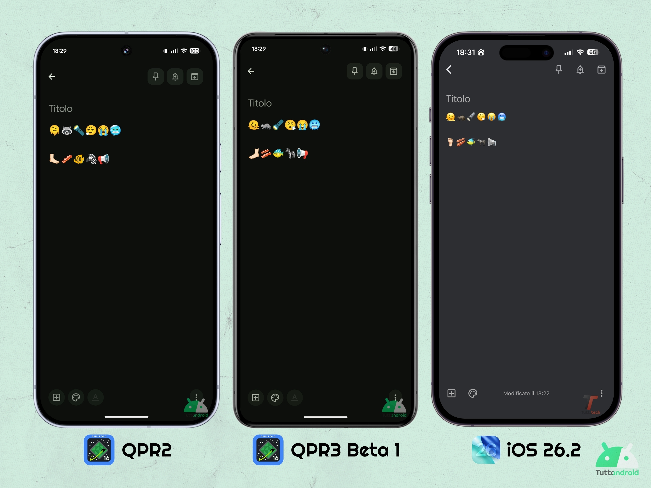 Android 16 QPR3 Beta 1 - Emoji Gboard simili a iOS